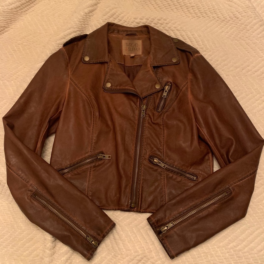 NWOT Leather Jacket